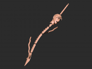 Chainsaw man Yoru Spinal Cord Sword Cosplay 3D Print Model