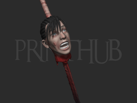 Chainsaw man Yoru Spinal Cord Sword Cosplay 3D Print Model