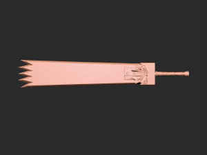 Asa Mitaka Super Strong Uniform Sword from Chainsaw Man 3D Print Model