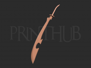 Shunsui Kyorakus sword - Bleach Cosplay 3D Print Model