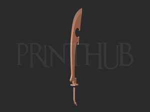 Shunsui Kyorakus sword - Bleach Cosplay 3D Print Model