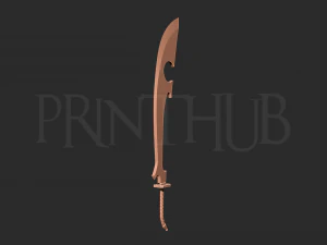 Shunsui Kyorakus sword - Bleach Cosplay 3D Print Model