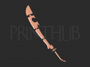 Shunsui Kyorakus sword - Bleach Cosplay 3D Print Model