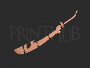 Shunsui Kyorakus sword - Bleach Cosplay 3D Print Model