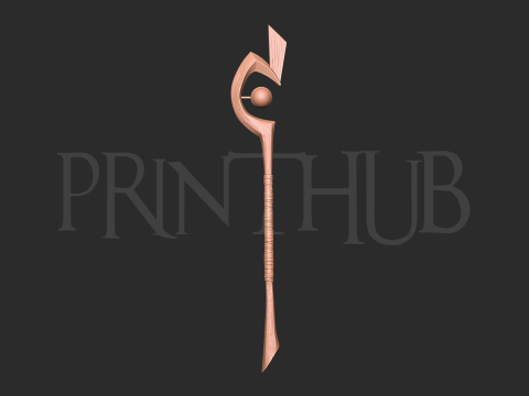 Megumin staff 3D print model 3D Принт Модель