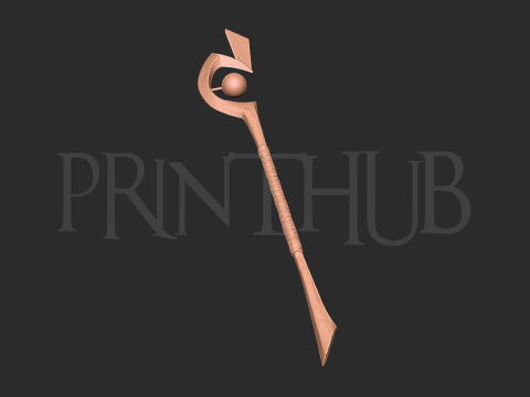 Megumin staff 3D print model 3D Принт Модель