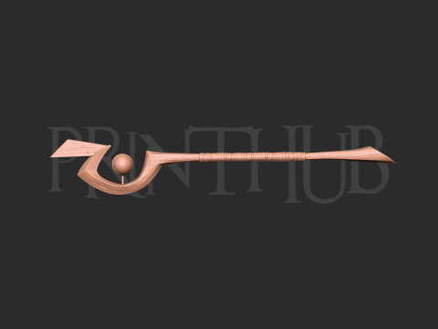 Megumin staff 3D print model 3D Принт Модель