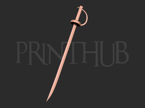 One piece shanks gryphon blade 3d print model 3Dプリントモデル