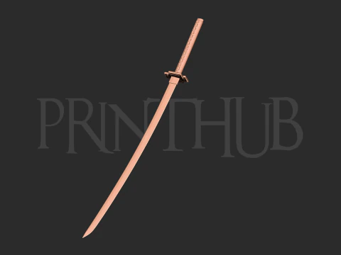Bleach ichigo katana 3d print model 3D Print Model