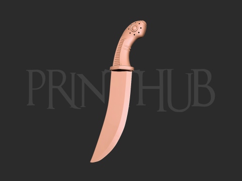 One piece ace dagger 3d print model 3D Принт Модель