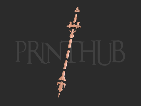 Voltron Blazing Sword 3d print model 3D-printmodel