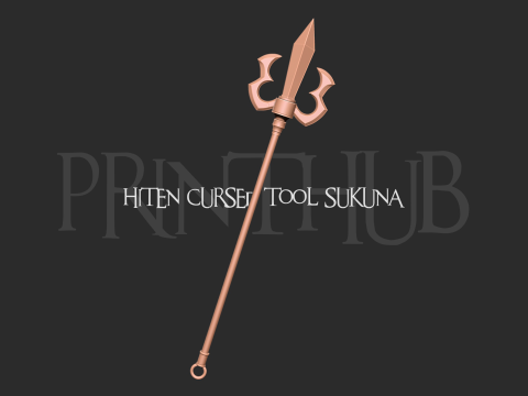 Hiten cursed tool sukuna from jujutsu kaisen 3Dプリントモデル