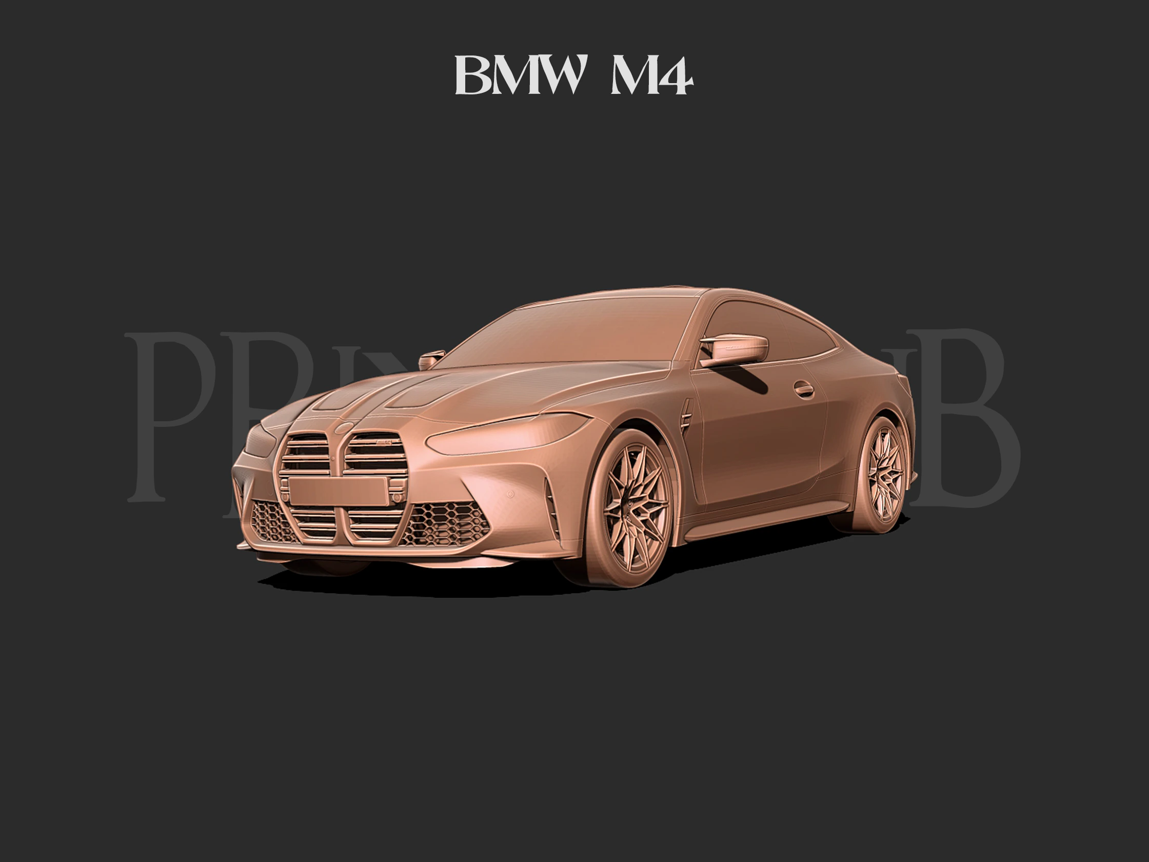 M4 G82 Competition 2021 3d print model 3D Print Model .c4d .max .obj .3ds .fbx .stl .blend 