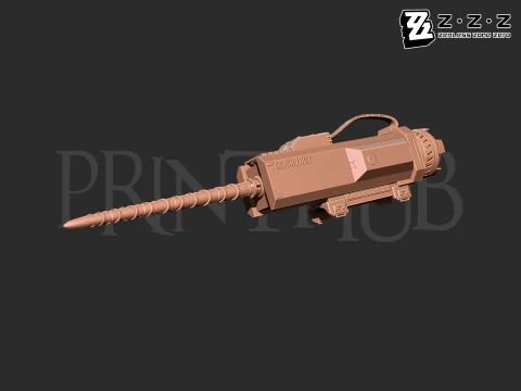 Anton Driller di Zenless Zone Zero per cosplay Modello di stampa 3D