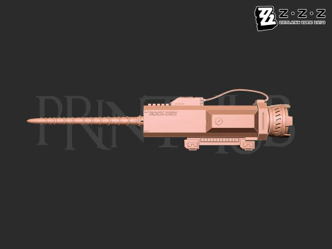 Anton Driller from Zenless Zone Zero for cosplay 3D Print Model