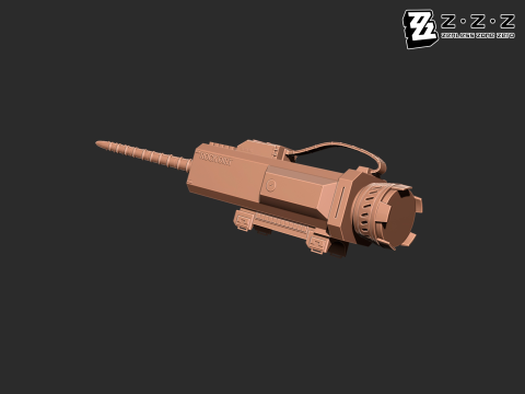 Anton Driller from Zenless Zone Zero for cosplay 3D Принт Модель