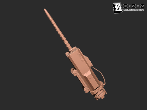 Anton Driller from Zenless Zone Zero for cosplay 3D Принт Модель