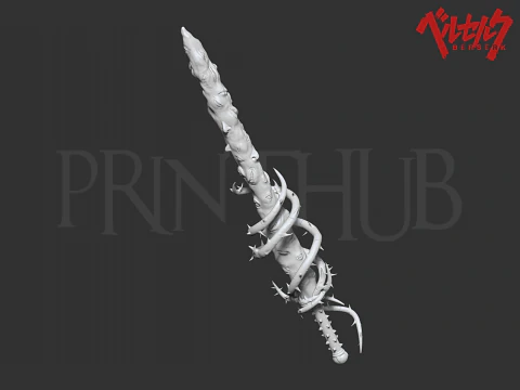 Skull Knight the Sword of Actuation from Berserk 3D Print Model