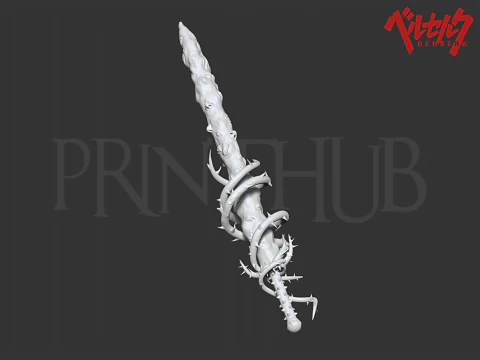 Skull Knight the Sword of Actuation from Berserk 3D Print Model