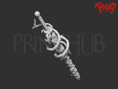 Skull Knight the Sword of Actuation from Berserk 3D Print Model