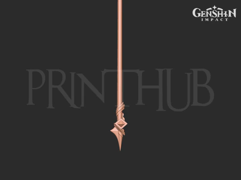 Zhongli Vortex Vanquisher - Genshin Impact 3D Print Model