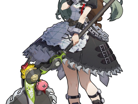 Corin Wickes - chainsaw Zenless Zone Zero cosplay 3D प्रिंट मॉडल