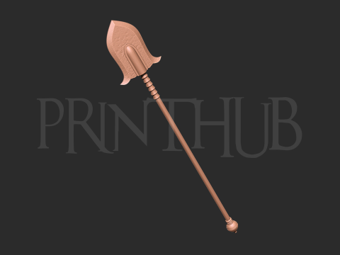 Bleach - Lisa Yadomaru Haguro tonbo weapon for cosplay Modèles 3D en vedette
