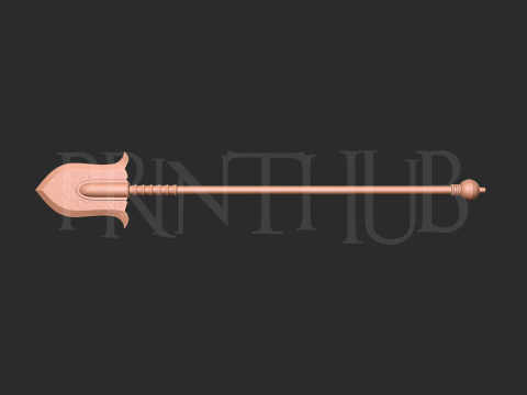 Bleach - Lisa Yadomaru Haguro tonbo weapon for cosplay Modèles 3D en vedette