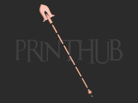 Bleach - Lisa Yadomaru Haguro tonbo weapon for cosplay Modèles 3D en vedette
