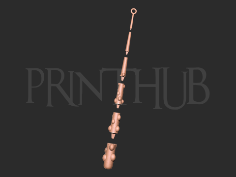 One piece - Yamato club Takeru for cosplay 3D Print Model