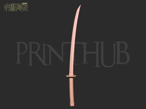 Yuta okkotsu Katana - Jujutsu Kaisen 3D Print Model