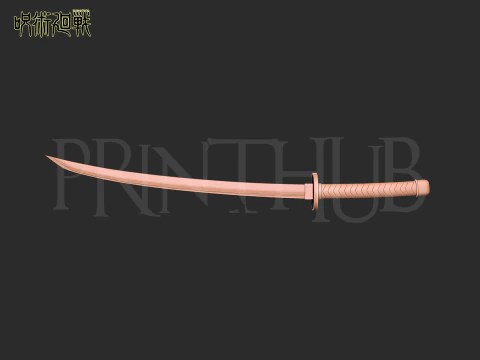 Yuta okkotsu Katana - Jujutsu Kaisen 3D Print Model