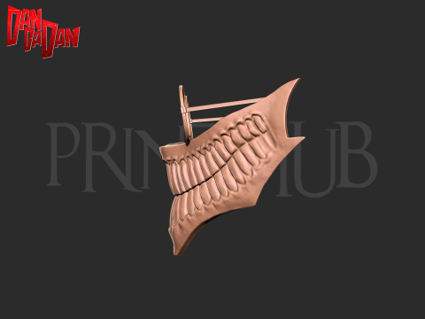 Dandadan Okarun High Quality Mask - Cosplay 3D-Druckmodell