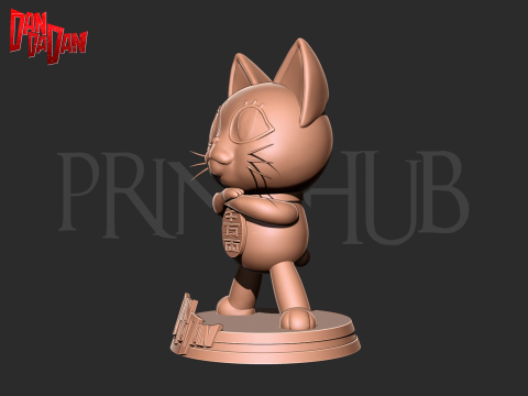 Turbo granny doll - Dandadan 3d print model 3D प्रिंट मॉडल