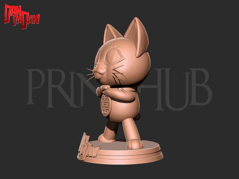 Turbo granny doll - Dandadan 3d print model 3D Print Model