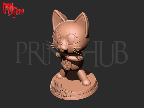 Turbo granny doll - Dandadan 3d print model 3D प्रिंट मॉडल