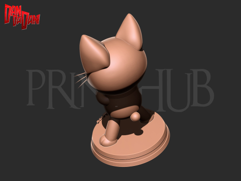 Turbo granny doll - Dandadan 3d print model 3D प्रिंट मॉडल