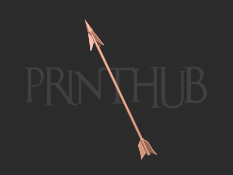 MMPR Pink Ranger Bow for cosplay Model Cetak 3D