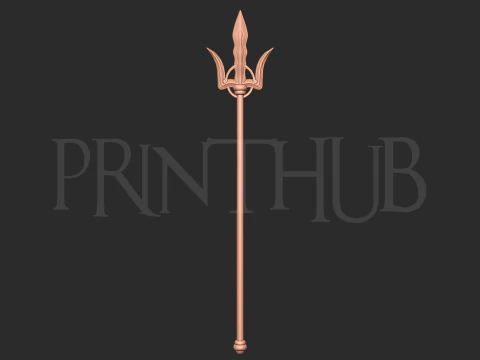 エネル金杖ワンピース3Dプリントモデル 3Dプリントモデル