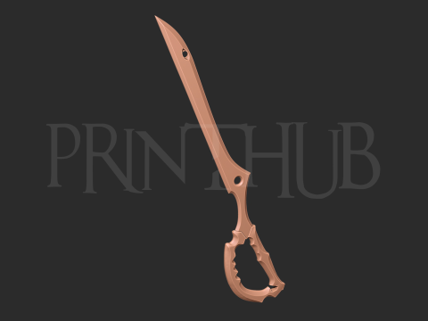Scissor Blade Cosplay Kill la Kill 3d print model 3D Print Model