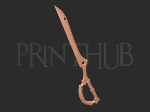 Scissor Blade Cosplay Kill la Kill 3d print model 3D Print Model
