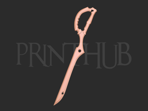 Scissor Blade Cosplay Kill la Kill 3d print model 3D Print Model