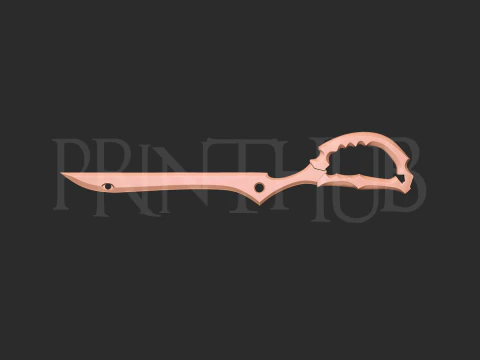 Scissor Blade Cosplay Kill la Kill 3d print model 3D Print Model