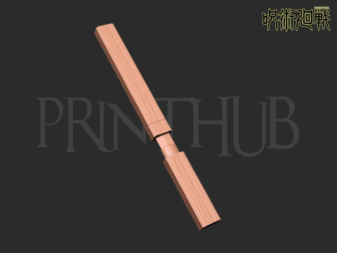 Tanto Knife - Naoyo Zenin Jujutsu Kaisen 3D Print Model