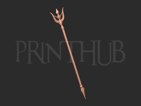 Ubel Staff - Frieren Beyond Journey End for cosplay 3D Print Model
