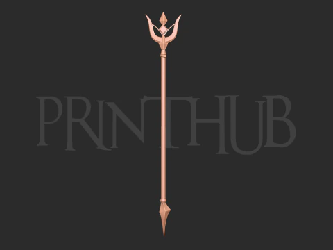 Ubel Staff - Frieren Beyond Journey End for cosplay 3D Print Model