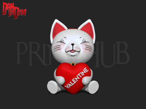 Dandadan Turbo Doll Valentine Special Model 3D 打印模型