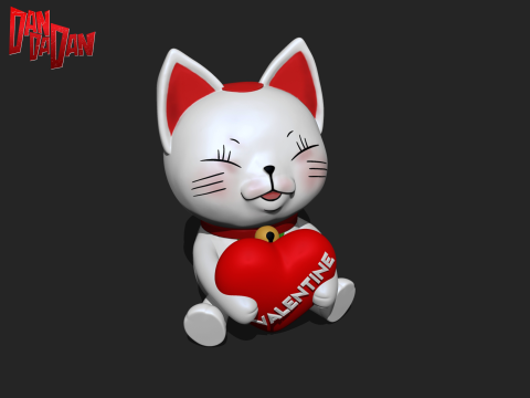 Dandadan Turbo Doll Valentine Special Model 3D Print Model