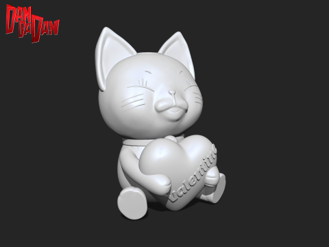 Dandadan Turbo Doll Valentine Special Model 3D Print Model