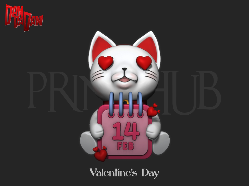 Dandadan Turbo Doll Valentine Special Model 3D-Druckmodell .c4d .max .obj .3ds .fbx .stl .blend 
